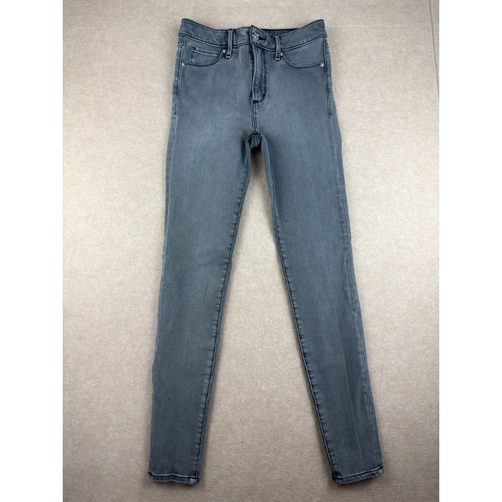Abercrombie & Fitch Jeans Women 25/0 Gray Simone High Rise‎ Super Skinny Stretch